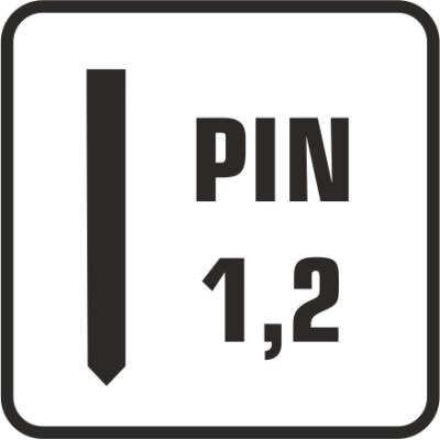 PIN Ø 1,2 SIN CABEZA