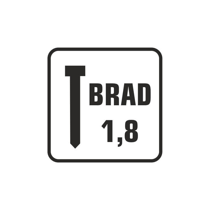 BRAD Ø 1,8 CON CABEZA (especial rodapié)