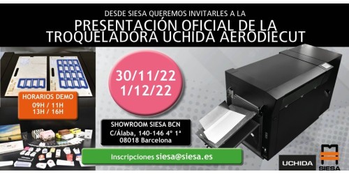 SIESA ORGANIZA UN OPEN HOUSE PARA PRESENTAR LA TROQUELADORA AUTOMÁTICA UCHIDA AERODIECUT