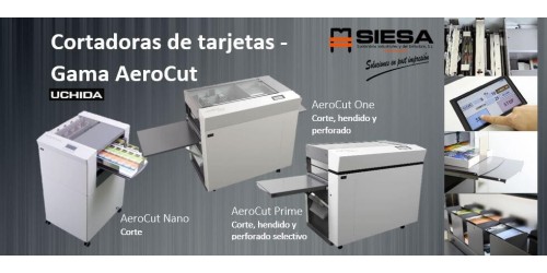 La gama de cortadoras Aerocut de Uchida revoluciona el mercado del acabado digital