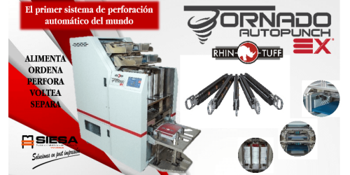 Sale al mercado la Tornado Autopunch EX, el primer sistema automatizado de perforación del mundo